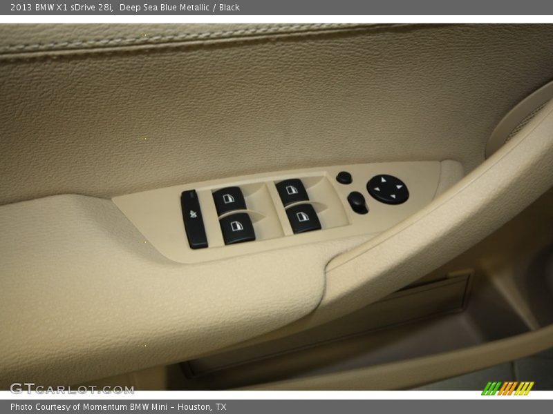Deep Sea Blue Metallic / Black 2013 BMW X1 sDrive 28i