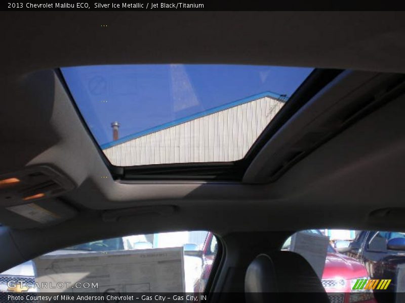 Silver Ice Metallic / Jet Black/Titanium 2013 Chevrolet Malibu ECO