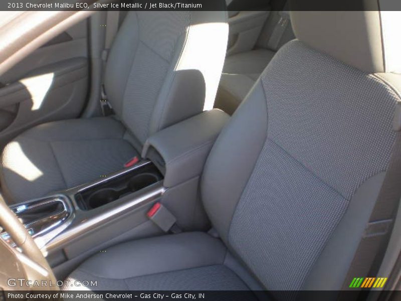 Silver Ice Metallic / Jet Black/Titanium 2013 Chevrolet Malibu ECO