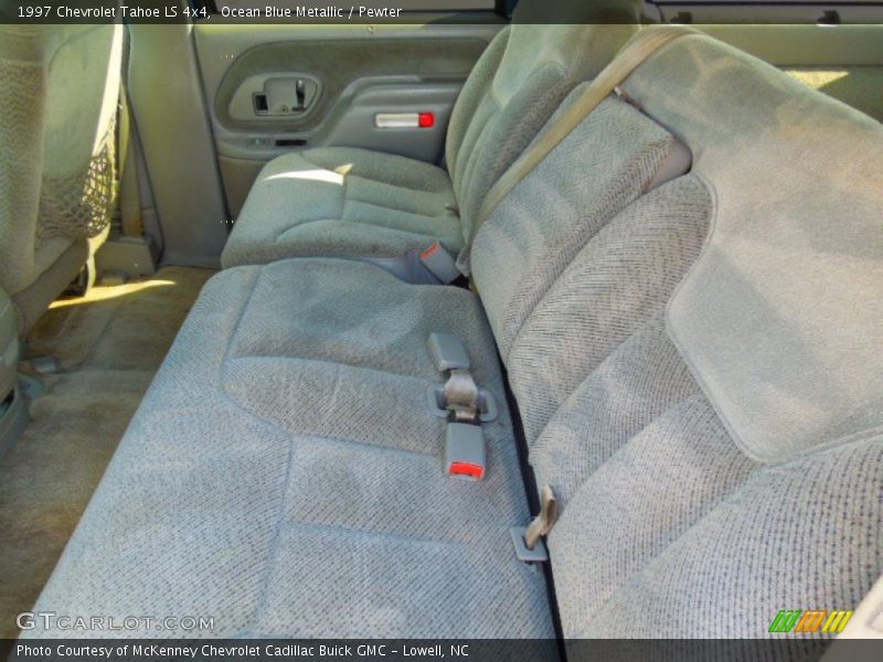 Rear Seat of 1997 Tahoe LS 4x4