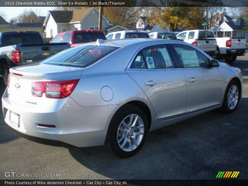 Silver Ice Metallic / Jet Black/Titanium 2013 Chevrolet Malibu ECO