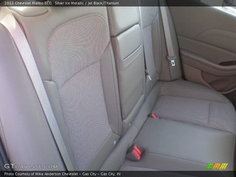 Silver Ice Metallic / Jet Black/Titanium 2013 Chevrolet Malibu ECO