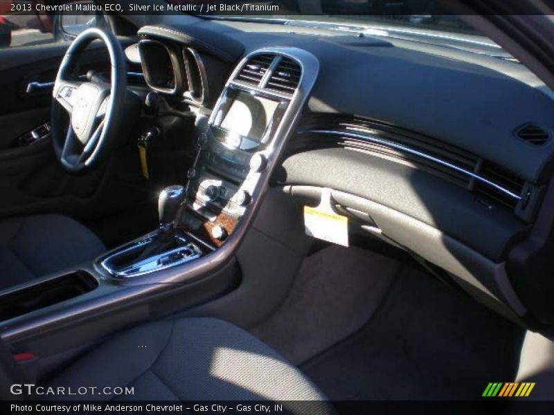 Silver Ice Metallic / Jet Black/Titanium 2013 Chevrolet Malibu ECO