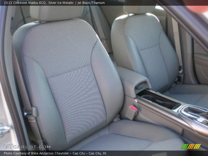 Silver Ice Metallic / Jet Black/Titanium 2013 Chevrolet Malibu ECO
