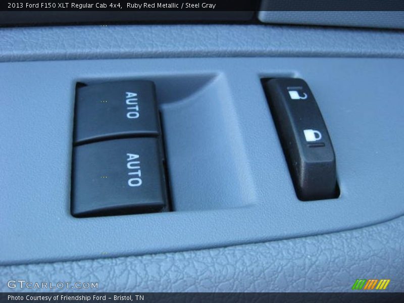 Ruby Red Metallic / Steel Gray 2013 Ford F150 XLT Regular Cab 4x4
