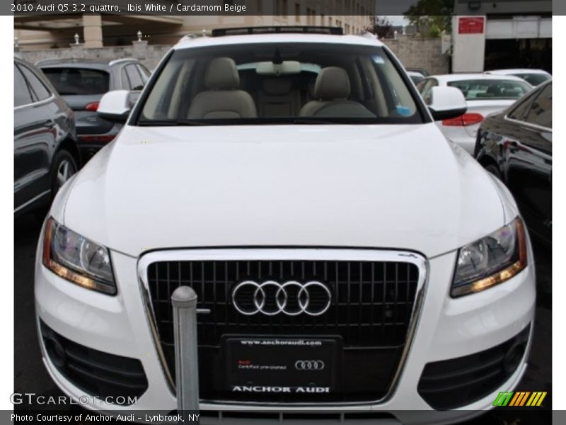 Ibis White / Cardamom Beige 2010 Audi Q5 3.2 quattro