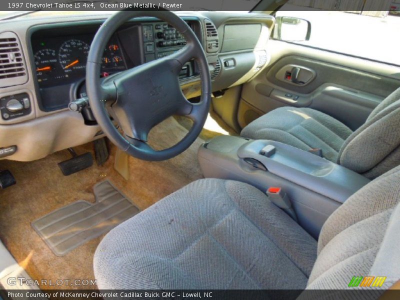 Pewter Interior - 1997 Tahoe LS 4x4 