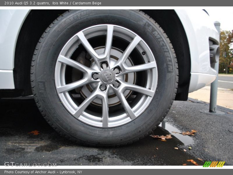Ibis White / Cardamom Beige 2010 Audi Q5 3.2 quattro