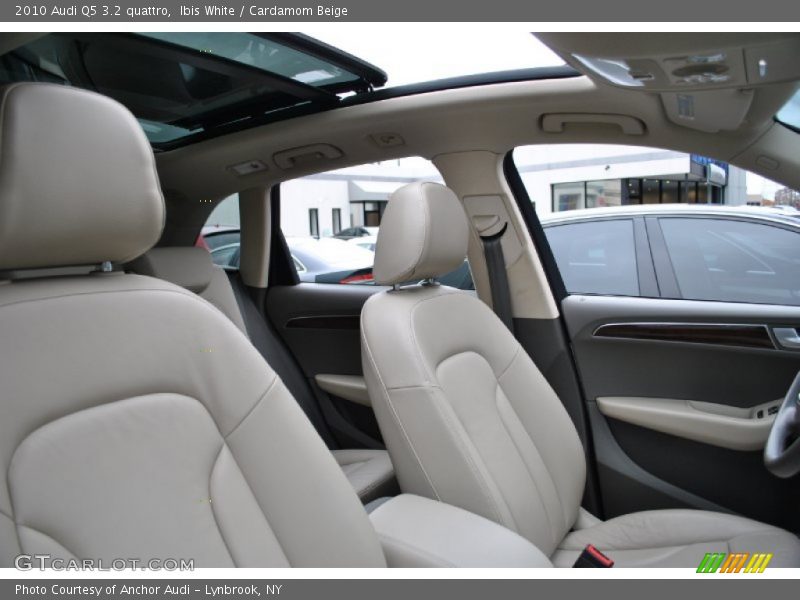 Ibis White / Cardamom Beige 2010 Audi Q5 3.2 quattro