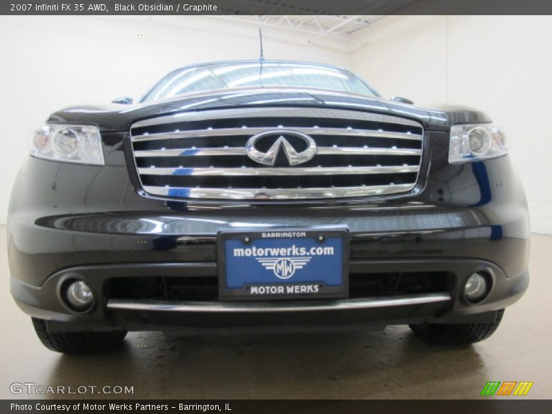 Black Obsidian / Graphite 2007 Infiniti FX 35 AWD