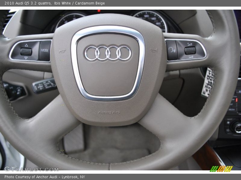 Ibis White / Cardamom Beige 2010 Audi Q5 3.2 quattro