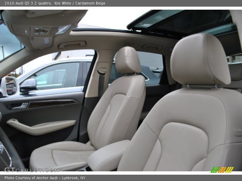 Ibis White / Cardamom Beige 2010 Audi Q5 3.2 quattro