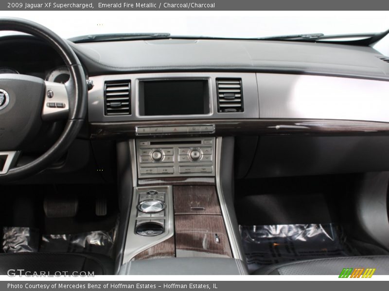 Emerald Fire Metallic / Charcoal/Charcoal 2009 Jaguar XF Supercharged