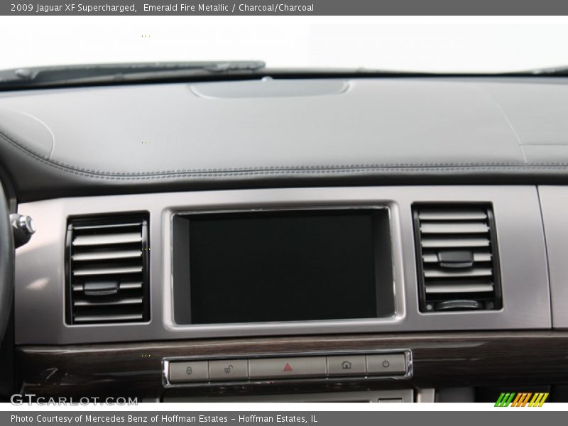 Emerald Fire Metallic / Charcoal/Charcoal 2009 Jaguar XF Supercharged