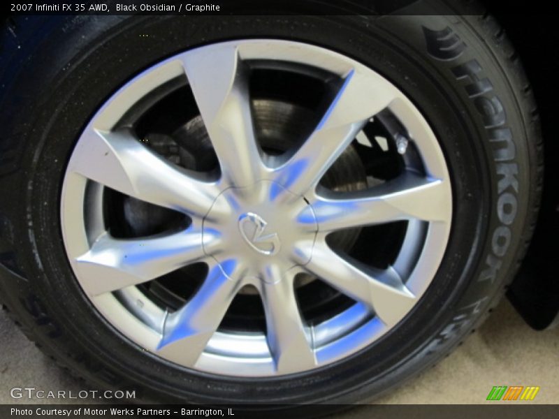 Black Obsidian / Graphite 2007 Infiniti FX 35 AWD