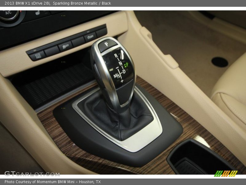 Sparkling Bronze Metallic / Black 2013 BMW X1 sDrive 28i