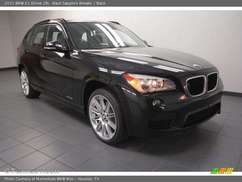 Black Sapphire Metallic / Black 2013 BMW X1 sDrive 28i