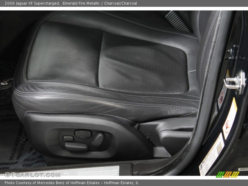 Emerald Fire Metallic / Charcoal/Charcoal 2009 Jaguar XF Supercharged