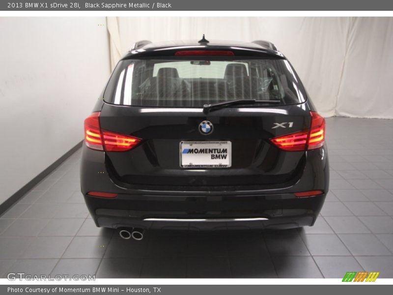 Black Sapphire Metallic / Black 2013 BMW X1 sDrive 28i