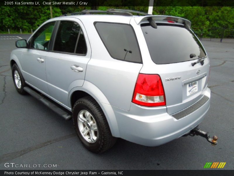 Clear Silver Metallic / Gray 2005 Kia Sorento LX