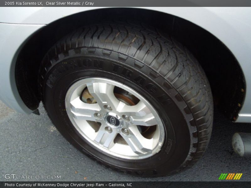 Clear Silver Metallic / Gray 2005 Kia Sorento LX