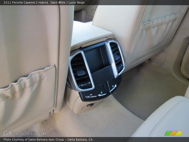 Sand White / Luxor Beige 2011 Porsche Cayenne S Hybrid
