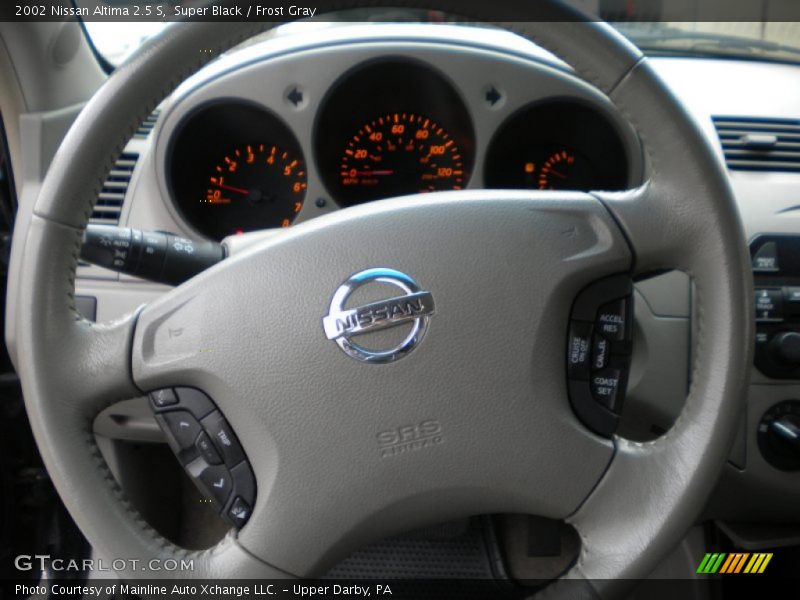 Super Black / Frost Gray 2002 Nissan Altima 2.5 S