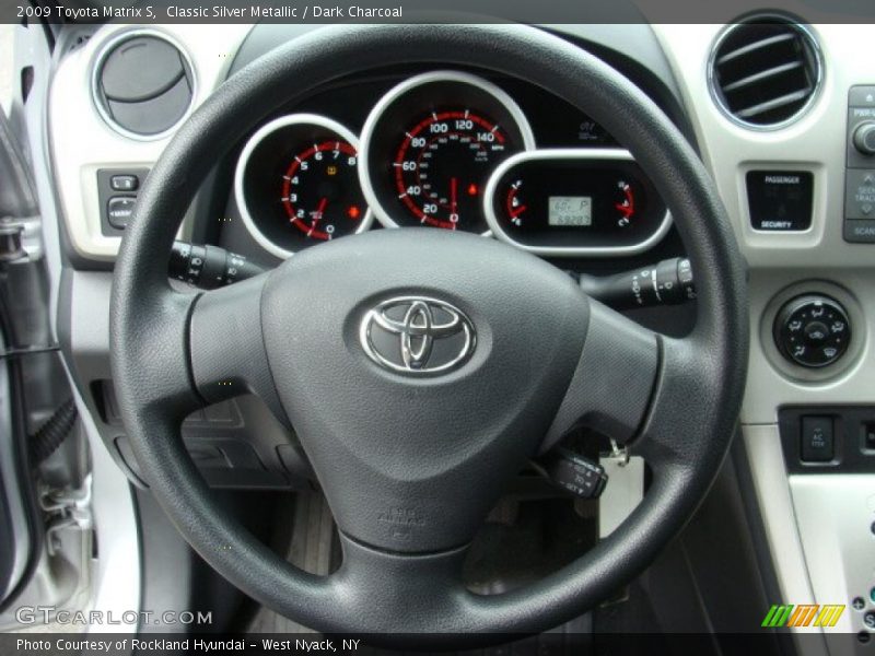 Classic Silver Metallic / Dark Charcoal 2009 Toyota Matrix S