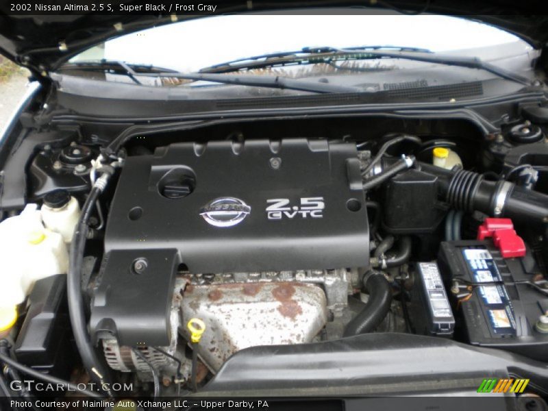 Super Black / Frost Gray 2002 Nissan Altima 2.5 S