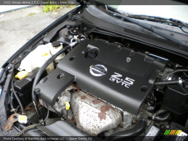 Super Black / Frost Gray 2002 Nissan Altima 2.5 S