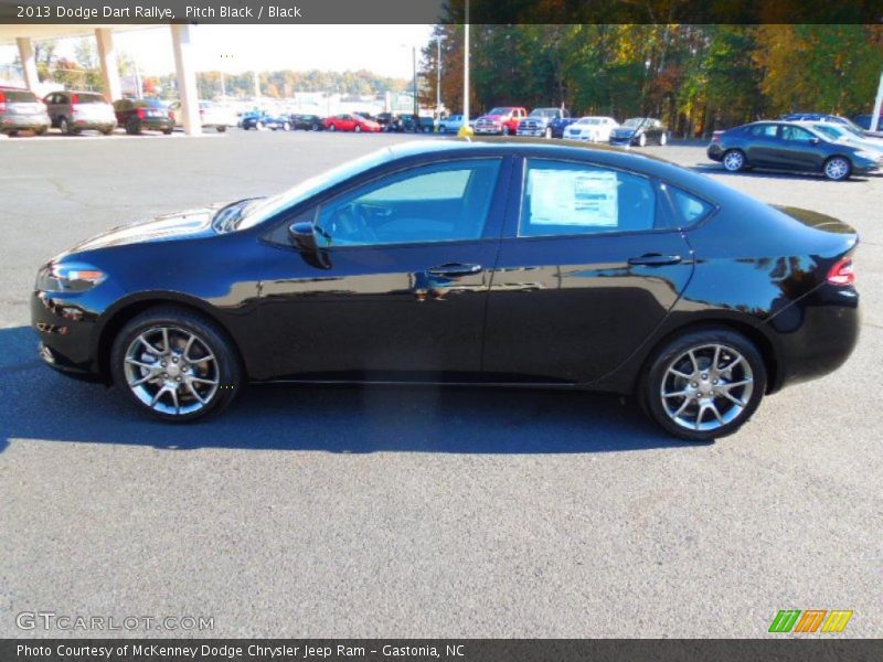 Pitch Black / Black 2013 Dodge Dart Rallye