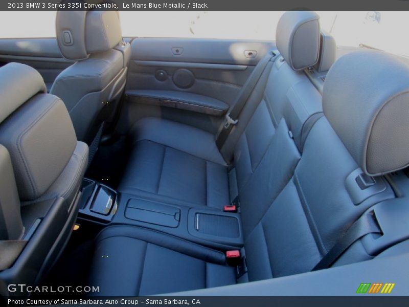 Rear Seat of 2013 3 Series 335i Convertible