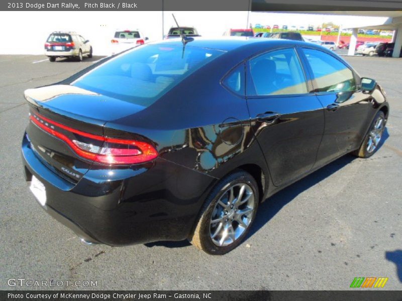 Pitch Black / Black 2013 Dodge Dart Rallye