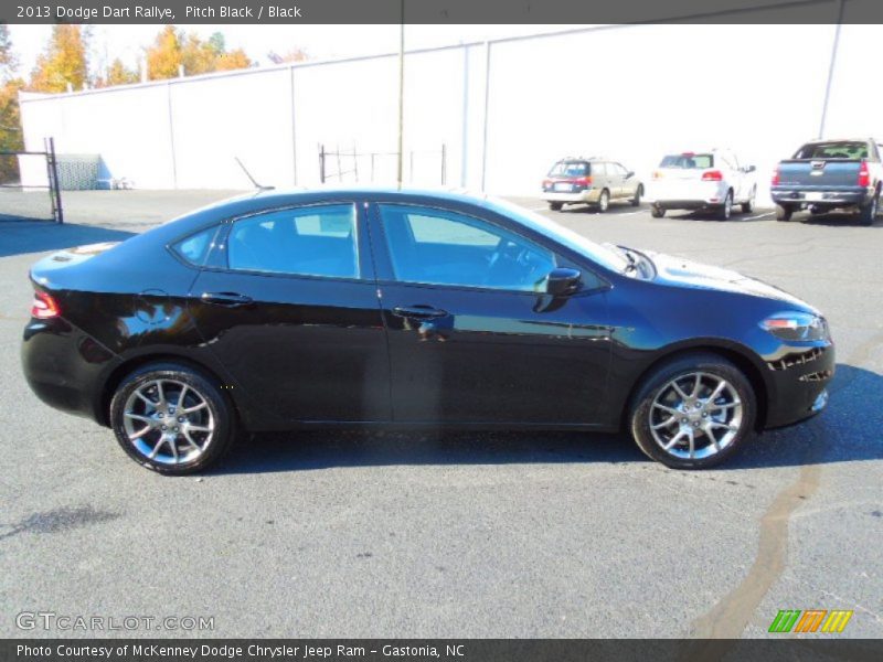 Pitch Black / Black 2013 Dodge Dart Rallye
