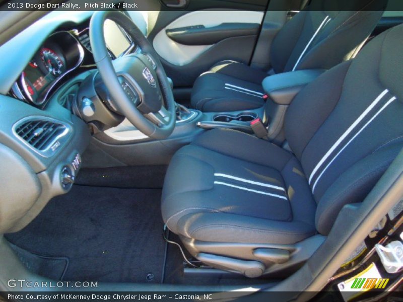 Pitch Black / Black 2013 Dodge Dart Rallye