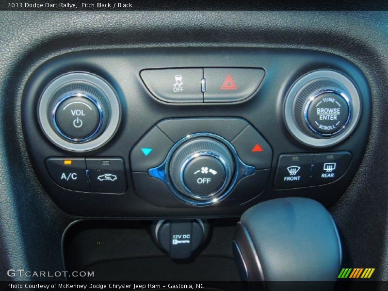 Pitch Black / Black 2013 Dodge Dart Rallye