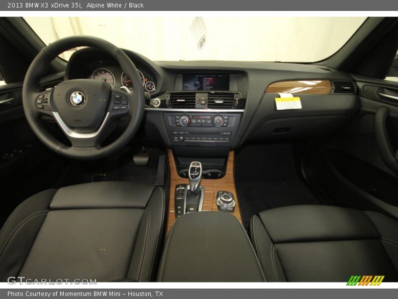 Alpine White / Black 2013 BMW X3 xDrive 35i