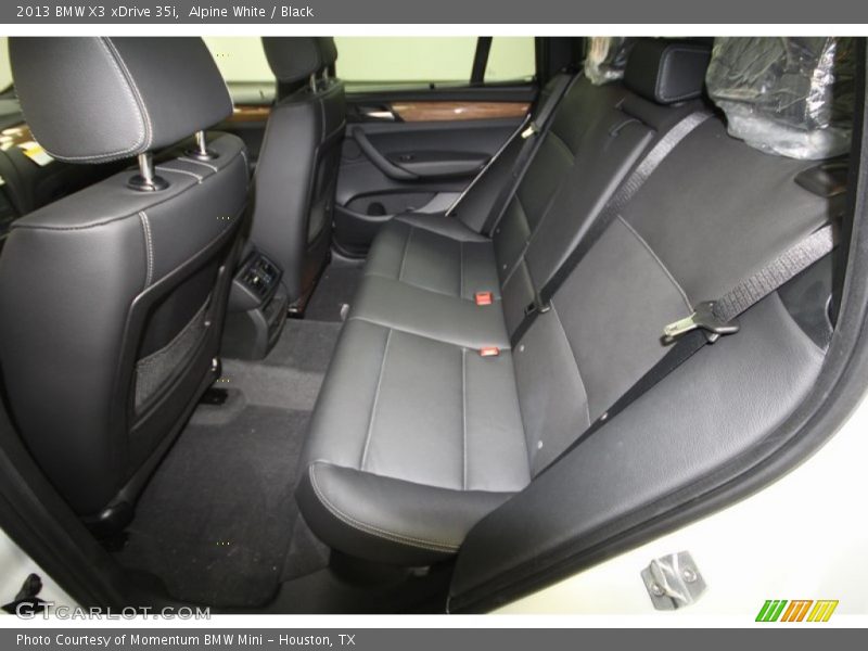 Alpine White / Black 2013 BMW X3 xDrive 35i