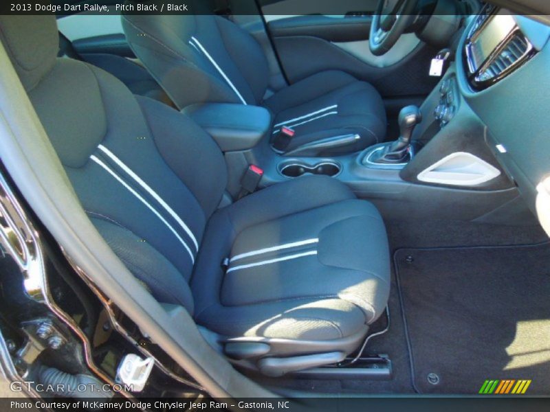 Pitch Black / Black 2013 Dodge Dart Rallye