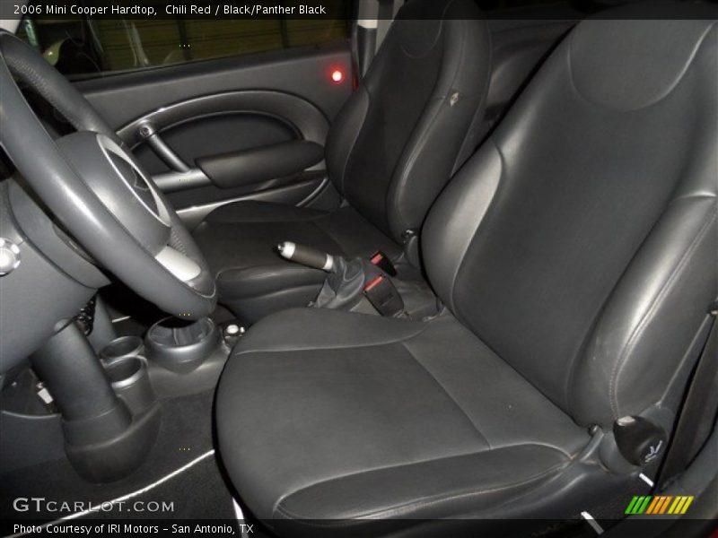 Chili Red / Black/Panther Black 2006 Mini Cooper Hardtop