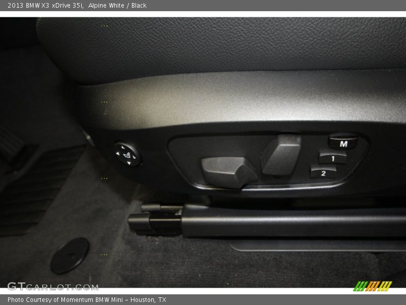 Alpine White / Black 2013 BMW X3 xDrive 35i