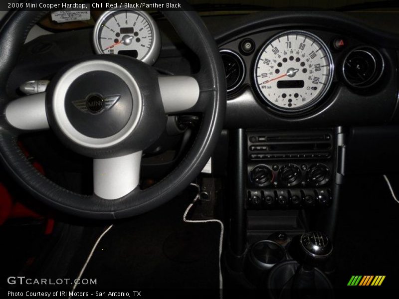 Chili Red / Black/Panther Black 2006 Mini Cooper Hardtop
