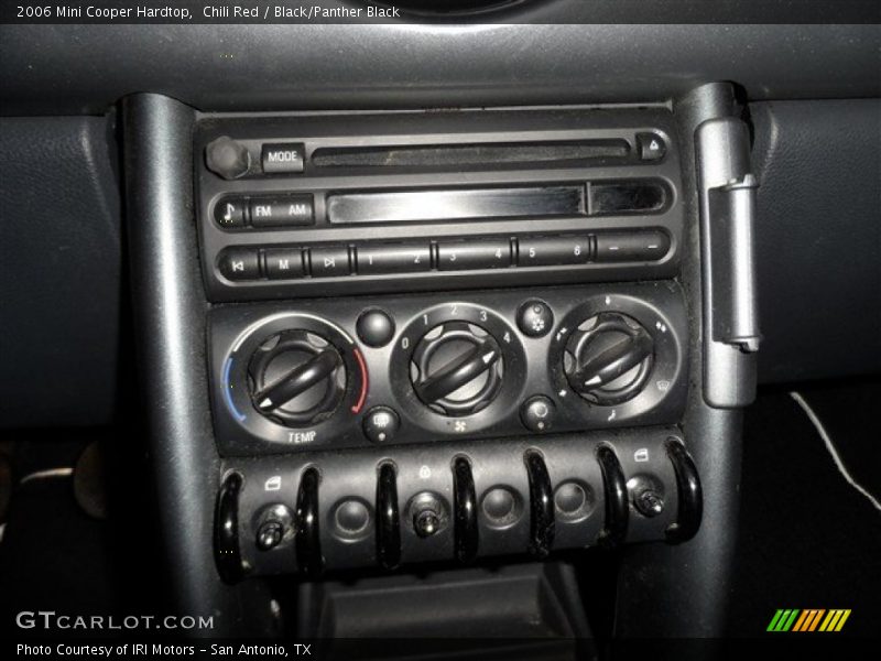 Chili Red / Black/Panther Black 2006 Mini Cooper Hardtop