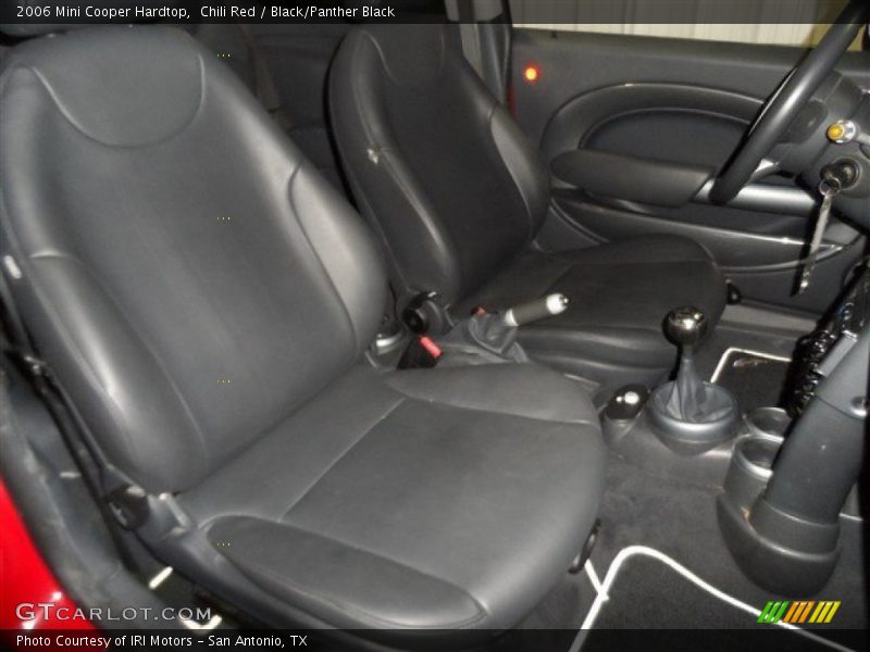 Chili Red / Black/Panther Black 2006 Mini Cooper Hardtop