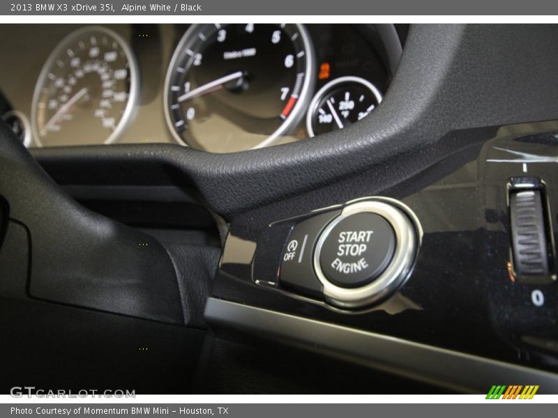 Alpine White / Black 2013 BMW X3 xDrive 35i