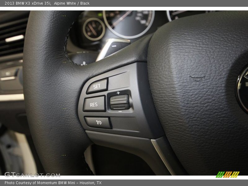 Alpine White / Black 2013 BMW X3 xDrive 35i