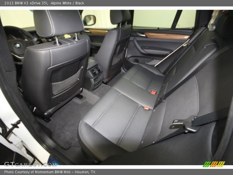 Alpine White / Black 2013 BMW X3 xDrive 35i