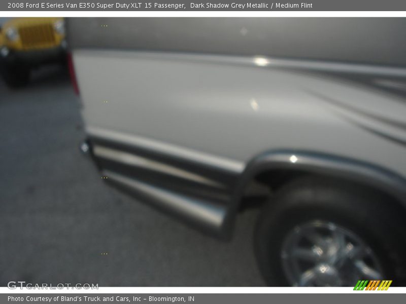 Dark Shadow Grey Metallic / Medium Flint 2008 Ford E Series Van E350 Super Duty XLT 15 Passenger