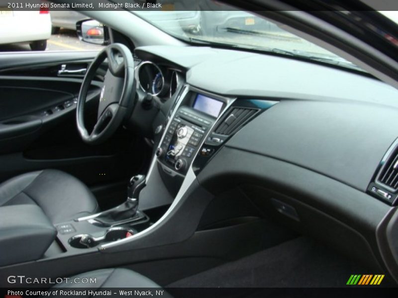 Midnight Black / Black 2011 Hyundai Sonata Limited