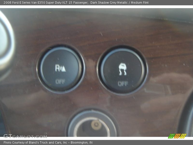 Dark Shadow Grey Metallic / Medium Flint 2008 Ford E Series Van E350 Super Duty XLT 15 Passenger